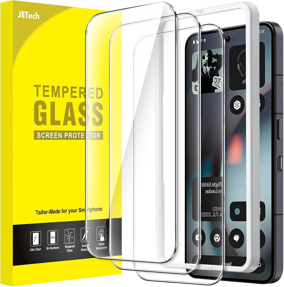 3PCS Screen Protector for Nothing Phone 3 9H Tempered Glass Anti-Scratch HD Clea