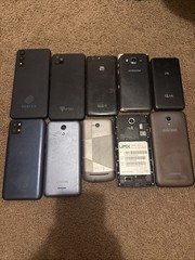 Lot of 10 Phones (Samsung, Vortex, Coolpad, Cricket)