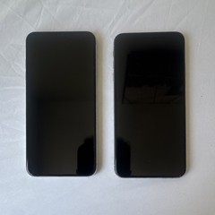 Apple iPhone 10 128GB Silver Lot of 2 12MP Camera For Parts/Not Working