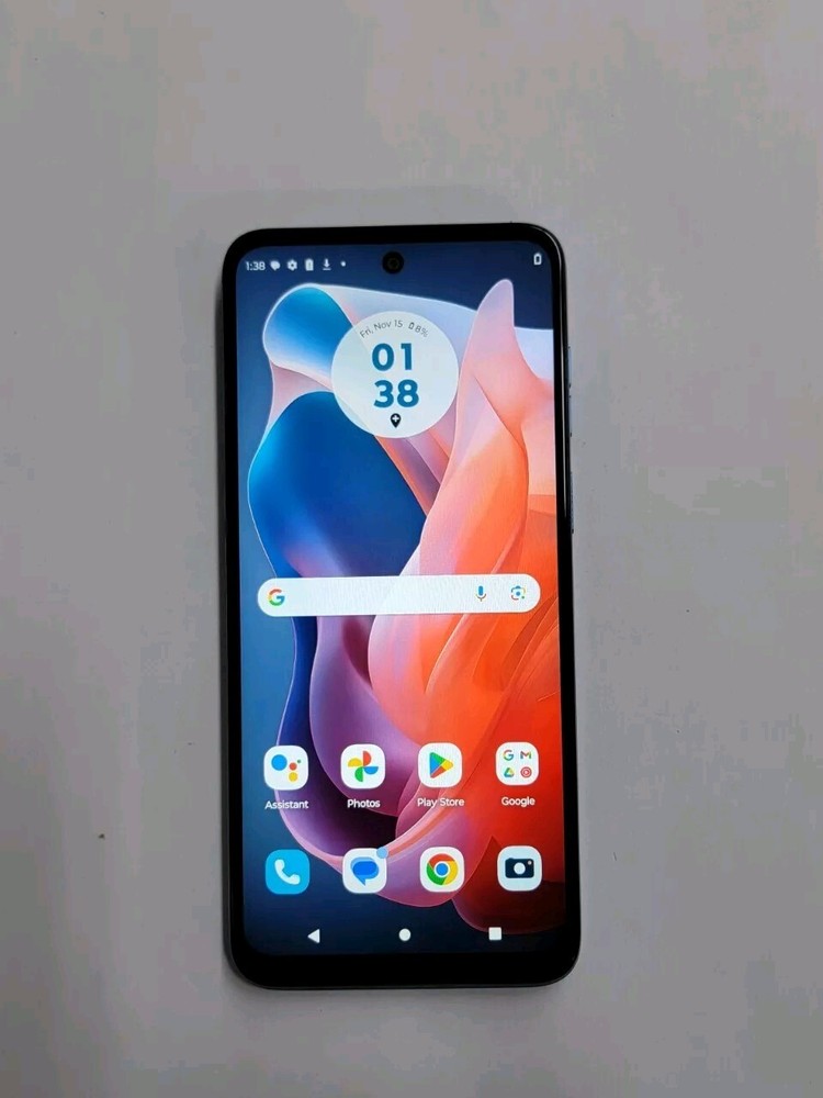 Motorola moto G Play (2024) Cricket Works Great Clean Esn Looks Great FREE SHIPP