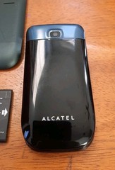 Alcatel One Touch 768 Blue Black T-Mobile GSM 3G Flip Cell Phone, Not Working