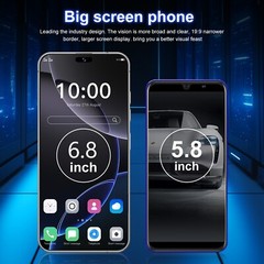 2025 New i16 Pro Max 6.8″ Android 14 Smartphone Unlocked Dual SIM/8000mAh