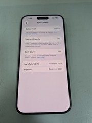 Apple iPhone 15 Pro Max – 256 GB AS IS AT&T For Parts only check IMEI