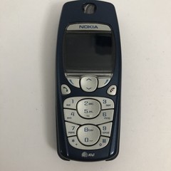 Nokia 3595 – Blue ( AT&T ) Cellular GSM Phone Untested 2003