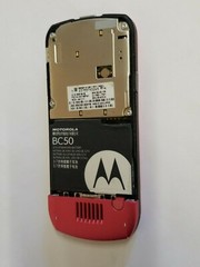 Classic Motorola L2 Hot Pink Basic 2G GSM Slim Flat Prepaid Cell Phone