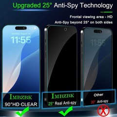 For iPhone 17 Pro 6.3 inch Screen Protector,Front Tempered Glass,Side-Back Film