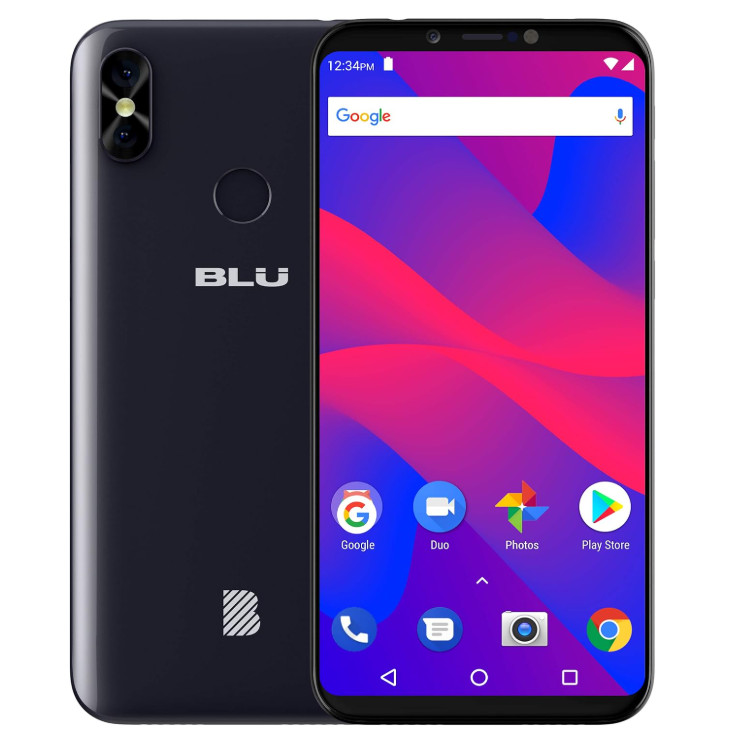 BLU Studio Mega 2018-6.0” HD Unlocked Smartphone with Dual Main Camera Black