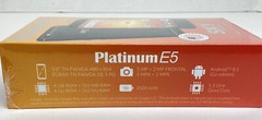 SKY Devices Platinum E5 Phone Quad Core Android 8.1 GO Edition White