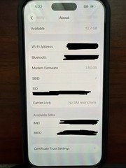 iPhone 15 128GB Unlocked Black With Glass Screen Protectors And Belt Holster