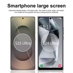 I25 Ultra 7.3 Inch Smartphone tylus 4+64G Real 4G Android 12 Mobile Phone