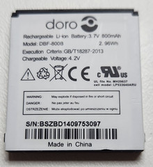 Doro PhoneEasy 626 – Consumer Cellular – White Flip Phone – Tested/Works