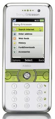Unlocked Sony Ericsson K660 K660i 2G /3G HSDPA 2100 Original Mobile Phone