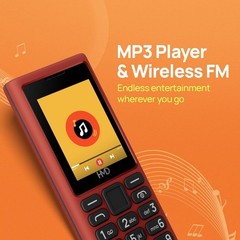 HMD 101 4G 4G Feature Phone with YouTube Shorts,Facebook & Much More Type C Blue