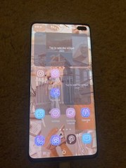 Samsung Galaxy S10+ SM-G975U – 128GB – Prism Blue (Unlocked) (Single SIM)