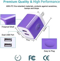 Fast USB-C Wall Charger for Samsung Galaxy A17 A16 5G S20 S21 6ft Cable