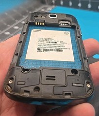 Samsung Galaxy Admire 2 SCH-R830 Blue (US Cellular) Cell Phone Missing Battery