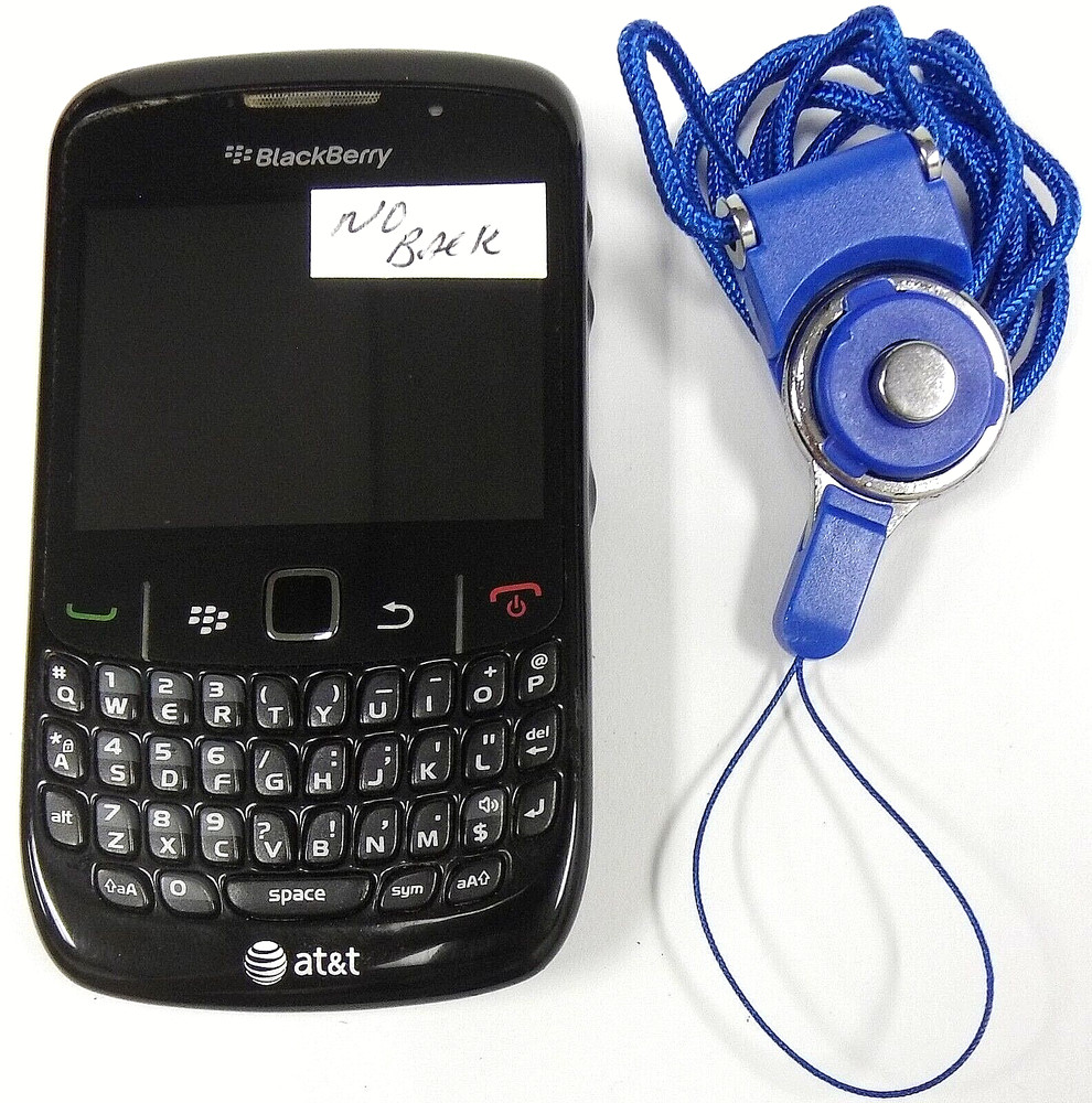 BlackBerry Curve 2 II 8520 – Black ( AT&T ) Smartphone – No Back / Bundled