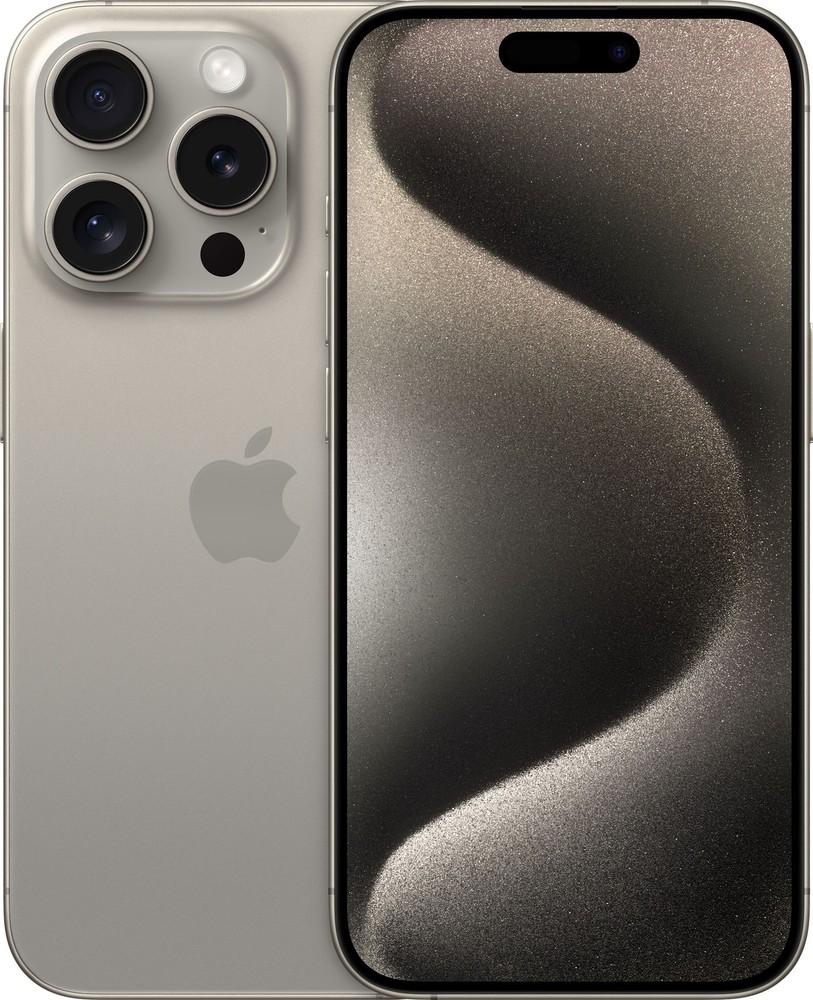 Apple iPhone 15 Pro A2848 (Fully Unlocked) 128GB Natural Titanium (Excellent)