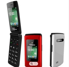 T30 2G Dual SIM GSM 850/1900 Unlocked Android Flip Phone- New