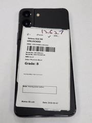 DEFECTIVE – Samsung Galaxy S22 5G – 256GB – Black – Unlocked – 12627