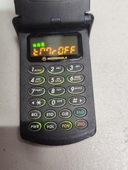 Motorola StarTAC SWF3397M Vintage Flip Phone – Black – UNTESTED