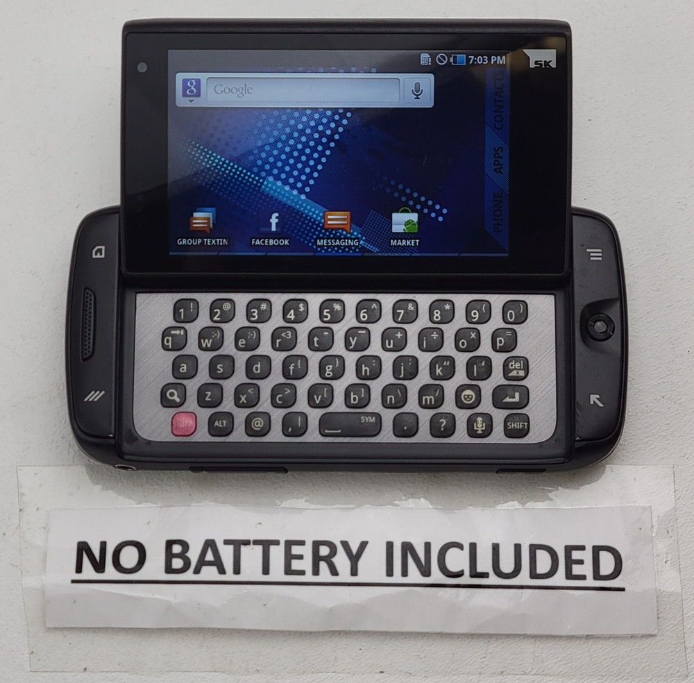 Samsung Sidekick 4G (SGH-T839) 1GB – Black (T-Mobile) QWERTY Smartphone – WORKS!