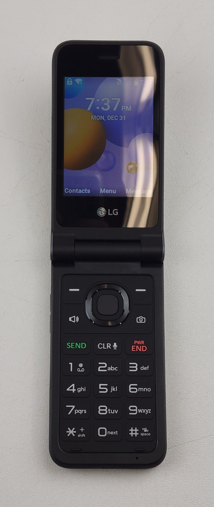 LG Wine 2 (LM-Y120UM) 8GB – Gray (U.S. Cellular) 4G LTE Basic Flip Phone – H4269