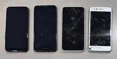 As-is Defective Lot Moto E6 XT2500-1 LG Tracfone LM-X220PM LGMS210