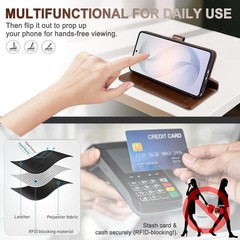 Wallet Case for Samsung Galaxy S26 Ultra 6.9 inch – Slim Flip Cover with Card Sl