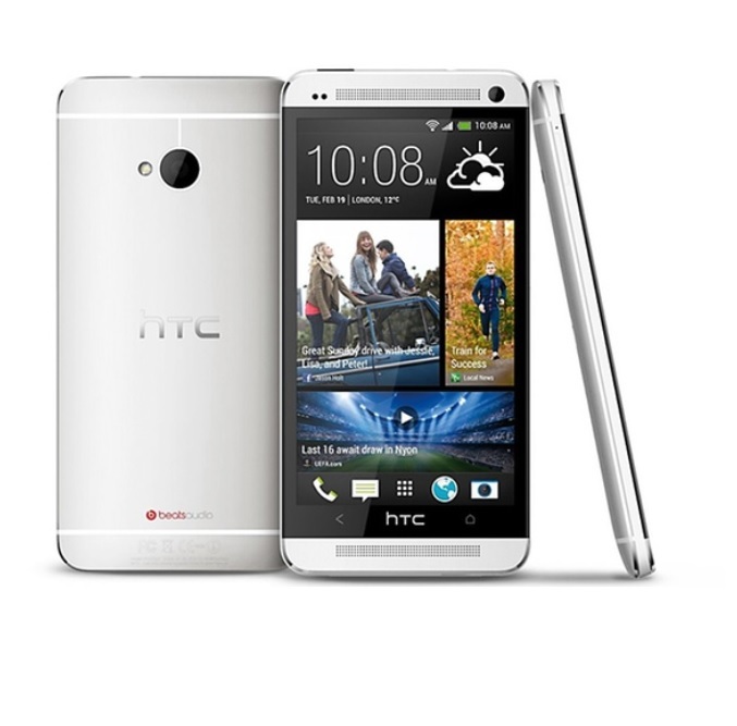 HTC One M7 – Silver (Straight Talk) Smartphone Cell Phone (Page Plus( HTC6500LVW