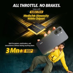 POCO X8 Pro Max Black 256GB 12GB RAM Unlocked 50MP Camera 9000mAh Battery.