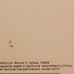 Apple iPhone XR 64GB Yellow 12MP Smartphone FOR PARTS/NOT WORKING