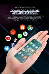 Small mini Android 9.0 smartphones cheap 4G Quad core Face ID cell phone 3GB RAM