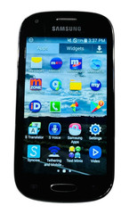 Samsung Galaxy Light SGH-T399N 8GB Black Metro Android Smartphone