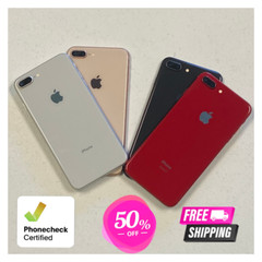 Apple iPhone 8 Plus 64GB – Unlocked, Red, Gold, Silver – Verizon, At&t, T-Mobil