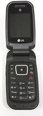 LG True B470 – Black and Gray ( AT&T ) Cellular Flip Phone