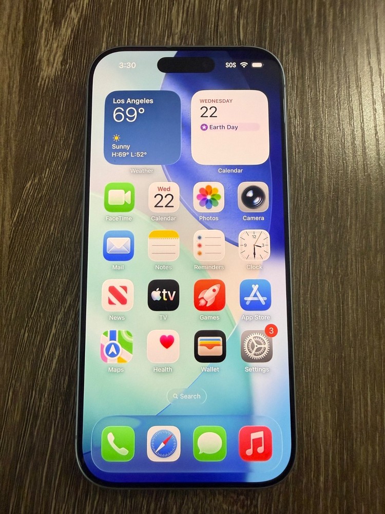 Apple iPhone 17 A3258 MG484LL/A 6.3″ Blue 256GB Sprint/T-Mobile Locked