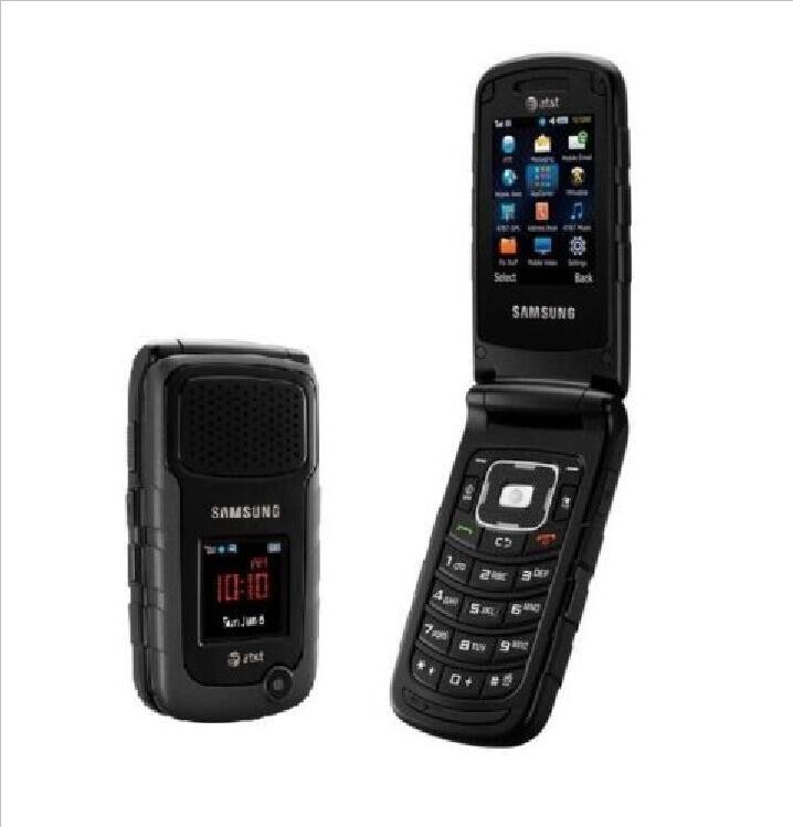 Samsung A847 Rugby II Bluetooth 3G Flip Phone HSDPA 850 / 1900 / 2100 2MP