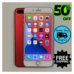Apple iPhone 7 Plus Fully Unlocked Verizon -Black Red Jet Black- 128GB-32GB