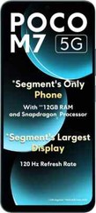 POCO M7 5G (Blue, 128 GB 8 GB ) 4 Gen 2 5G Processor 6.88 inch Global Version.