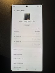 Samsung Galaxy S25 Ultra – 512 GB – Titanium Black (Unlocked)