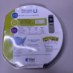 LG AX155 Cell Flip Phone Alltel Wireless New Sealed In Package Prepaid