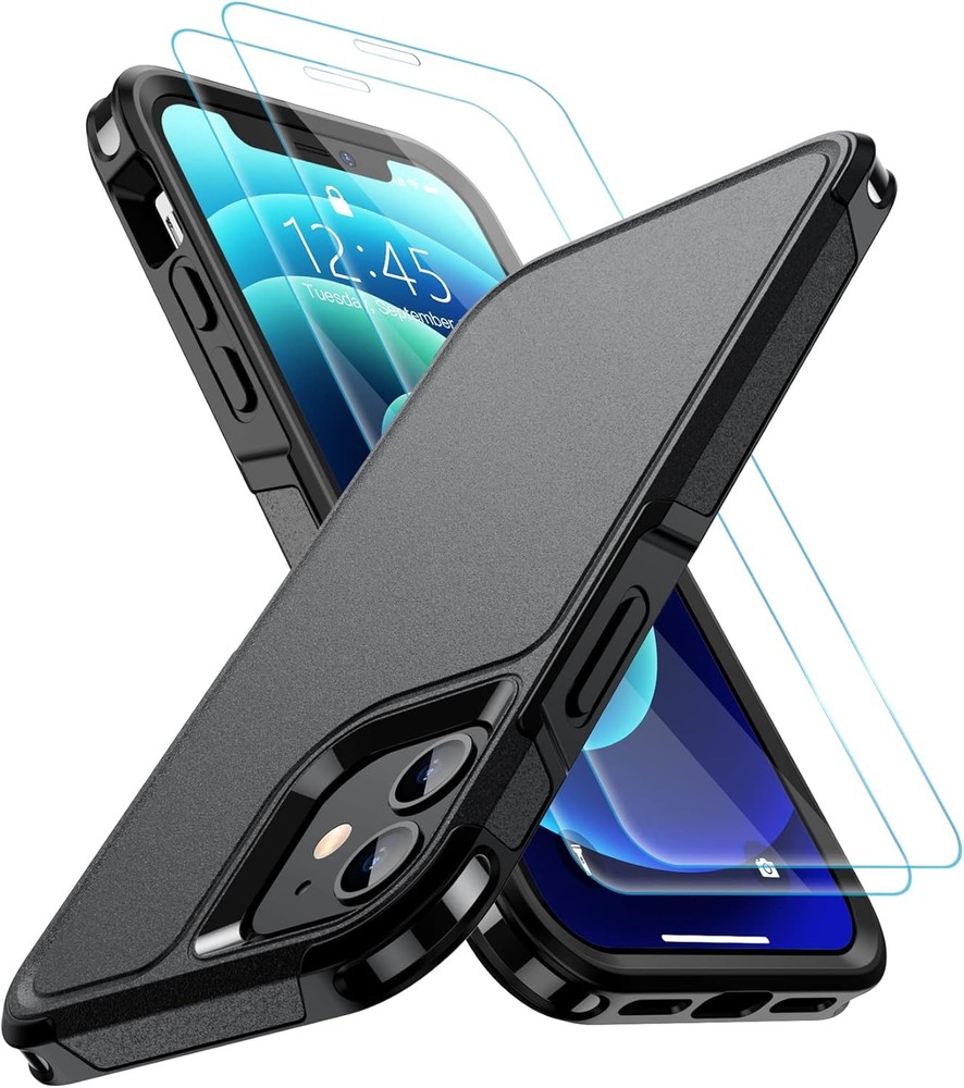Designed for iPhone 12 Case/iPhone 12 Pro Case, 10 FT Military Grade Drop Protec