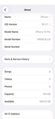 Apple iPhone 12 Pro 128GB Unlocked 2 Physical Dual Nano Sim Card A2408 5G mmWave