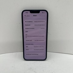Apple iPhone 13 A2482 (Fully Unlocked) 128GB Black 100% Battery Health