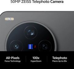 vivo X200T (Black, 512GB) (12 GB RAM) Dimensity 9400+ ESIM Global Version