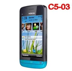 Original Unlocked Nokia C5-03 GPS WIFI Mobile Phone Bluetooth 3G 5MP Cellphone