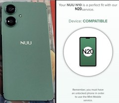NUU N20 Purple 6GB 128GB 4G Phone for T-Mobile Mint Metro Assurance Wireless