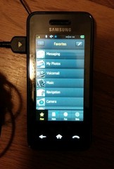 Samsung Instinct SPH-M800 / M800B – Black ( Sprint ) Rare Vintage Cell Phone