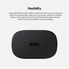 45W PD Power Fast Charger Adapter 6ft Type-C Charging Cable For Samsung S23 S22